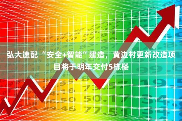弘大速配 “安全+智能”建造，黄边村更新改造项目将于明年交付5栋楼